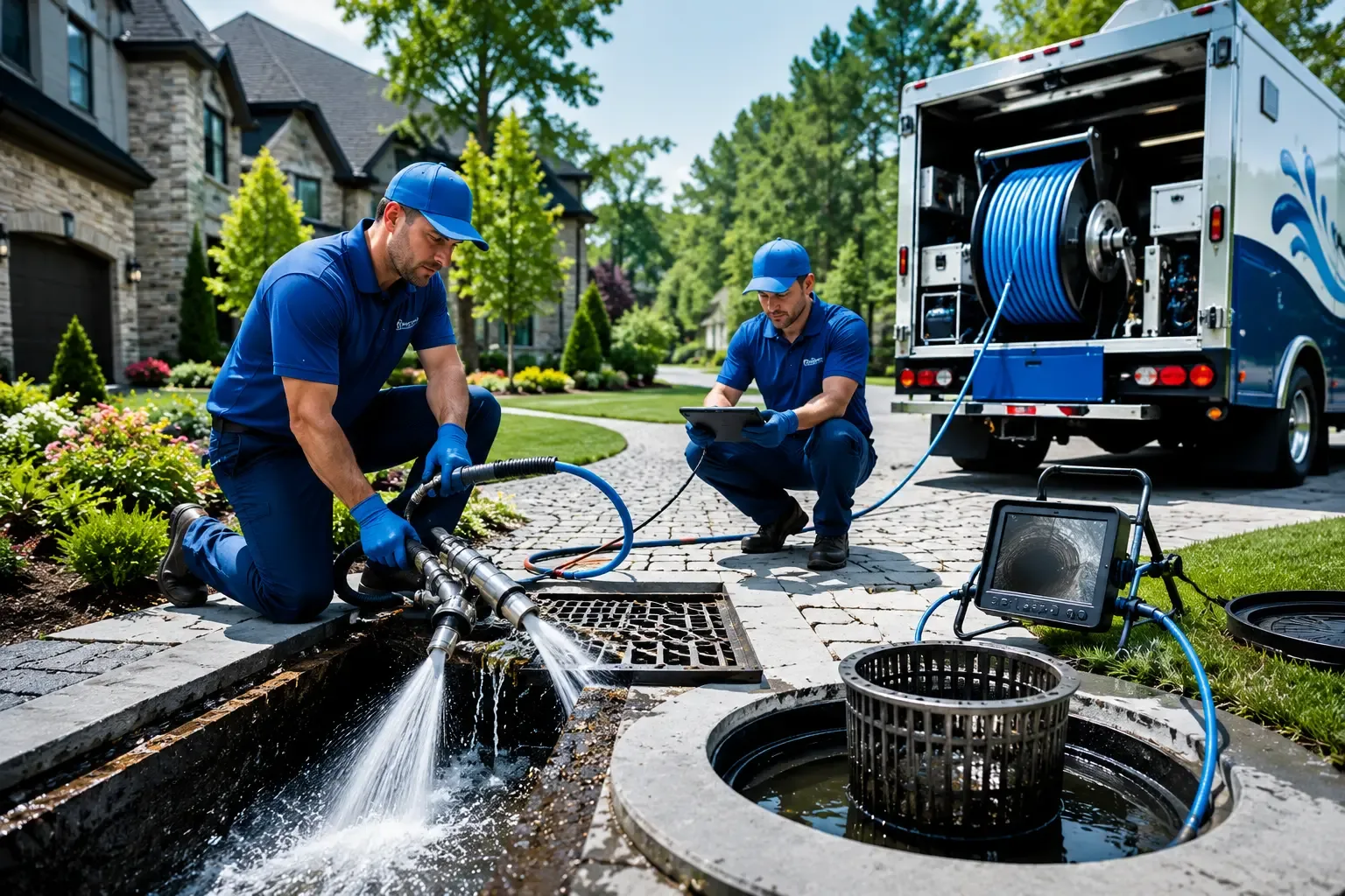 Local outdoor drain cleaning professionals in Elkhart, IN